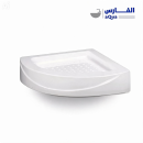 شاور أرضي بيضاوي 80×80 سم – صناعة وطنية بضمان 5 سنوات