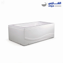 بانيو مستطيل يمين – تصميم عصري وأنيق للحمامات