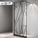 حاجز شاور زجاج سيكوريت 6 مم – ارتفاع 190 سم، مقاسات متعددة